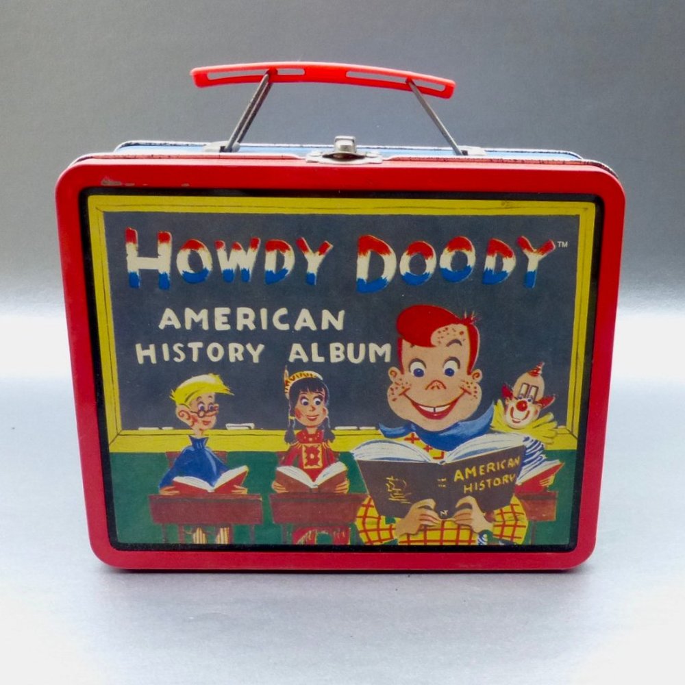 Howdy Doody Metal Lunch Box Vintage 90s